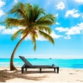 thumbnail image 4 of Sorbus Folding Outdoor Chaise Lounge Chair – Adjustable Recliner for Poolside, Patio, Beach & Deck – Black Sunbathing Chair, 4 of 9