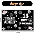 thumbnail image 2 of Tarjeta de cumpleaños gigante Idealmuzik 36 x 56 cm para 18 años, 2 of 7