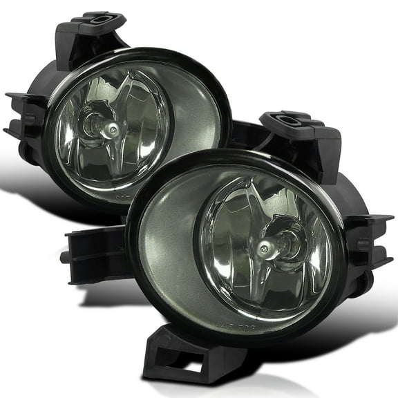 Spec-D Tuning Smoke Fog Lights Compatible with 2005-2006 Nissan Altima, 2004-2006 Nissan Quest, Left   Right Pair Assembly