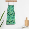 thumbnail image 5 of Naloa 1Pack Adjustable Bib Apron Waterdrop Resistant Cooking Kitchen Aprons for Women Men Chef, Duck In Black Suit Print, 5 of 5