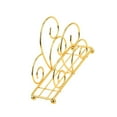 thumbnail image 3 of Dualoai Napkin Holder Elegant Decorative Organizer Metal Tabletop Paper Towel Holder Gold, 3 of 9