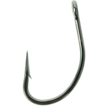 Mustad O' Shaughnessy Bait Hooks , Size 1/0, 25 Pack - 9174NP-BN-1/0 ...
