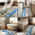 thumbnail image 4 of Kitchen Mats 20x47inch High Pile Rug,Thickened Kitchen Rug Kitchen Rules Theme Rugs Waterproof Non-Slip Rugs Comfort Standing Mat for Kitchen, Laundry Room, Farmhouse Home Decor, 4 of 7