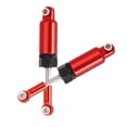 thumbnail image 4 of CTIRCHIU 1 Pair Front Rear Metal Climbing Vehicle Accessories Compatible for WPL 1/16 RC Vehicle (Red), 4 of 8