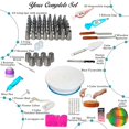 thumbnail image 5 of 124-piece cake turntable cake decorating mouth non-slip turntable decorating tool, 5 of 5