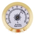 thumbnail image 2 of Higrómetro de Precisión Hugo Higrómetro Portátil Mini Mecánico Dorado para Cigarros, 2 of 6