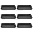 thumbnail image 3 of Platillos rectangulares para plantas, 6 uds., platillos para plantas de plástico, bandeja de goteo, platillos para macetas, 3 of 5