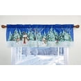 thumbnail image 3 of Cortina EZ.Enjoy Snowman Winter Valance 147x46 cm, 3 of 7