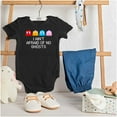 thumbnail image 3 of PACMAN I Ain't Afraid of No Ghosts Romper Boys or Girls Infant Baby Brisco Brands NB, 3 of 6