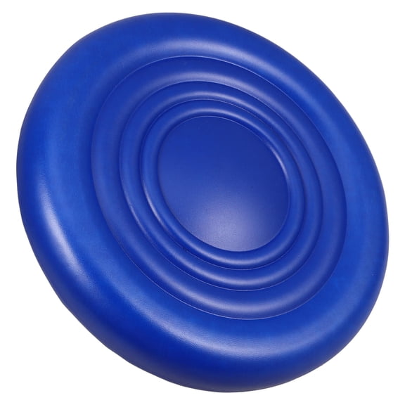 Hytrove Blue PU Round Bar Stool Seat Replacement Cushion Smooth Surface for Dining Bar Home