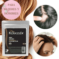 thumbnail image 3 of Fibras Capilares 100g Cubre Calvicie Kerassém Café Oscuro, 3 of 7