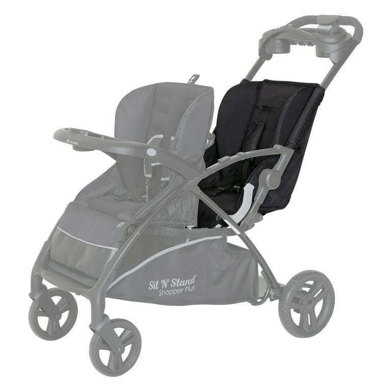 Baby Trend Second Seat Accessory for Sit N Stand Shopper Stroller for Children Black Walmart