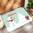 thumbnail image 2 of Stijggn Christmas Washable Rug Christmas Home Decor Xmas Welcome Christmas Mat Non-Slip and Washable Winter Doormat Rubber Back Snowflakes Door Mat Rugs Indoor Outdoor, 2 of 8