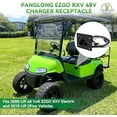 thumbnail image 6 of EZGO Charging Port, EZGO RXV Charger Receptacle, 48V Golf Cart Delta-Q Charger Port with DC Cord for 2008-up EZGO RXV 48 Volt Electric Golf Cart,  OEM #602529, 6 of 7