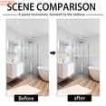 thumbnail image 3 of Peel and Stick Waterproof Border Wall Decor Removable Self Adhesive PVC Vintage Tiles Sticker Wallpaper for Kitchen Bathroom Mirror, 4"x118", 3 of 9