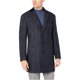 thumbnail image 1 of Tallia - Vestido de abrigo ajustado para hombre, color azul marino, 4XLT Tallia Overcoat, 1 of 1