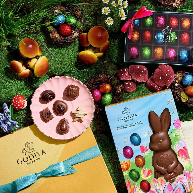 Godiva 14486 Chocolate Easter Egg Gift Box 18 Count - Walmart.com