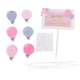 thumbnail image 3 of 2 piezas de pastel de cumpleaños para niña, fiesta de cumpleaños, pastel, carta, tarjeta, papel, decoración, color rosa, 3 of 14