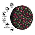 thumbnail image 4 of Easygdp Ripe Red Cherry Wheel Cover,Spare Tire Cover,4-17in Spare Tire Cover Universal Fit for Trailer, Car, Truck, SUV, Jeep-14 inch, 4 of 6