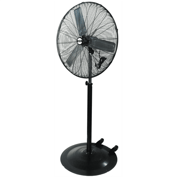 K Tool 77730 Pedestal Industrial Fan, 30" Three Speeds, 1/2 HP