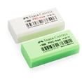 thumbnail image 2 of Faber-Castell PVC-Free Eraser Rubber - 4 Colors - Pack of 6 - 188675, 2 of 3
