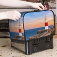 thumbnail image 7 of Yiaed Lighthous1 Print Two Slice Bread Machine Cover, Universal Size Kitchen Appliance Cover for Bread Machine,Bread Machine Cover, 7 of 7