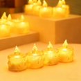 thumbnail image 4 of Crystal Teardrop Electronic Candle Light Simulation Electronic Romantic Atmospheres Light Birthday Mini Simulation Candle Light Festive Decoration, 4 of 6