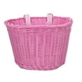 thumbnail image 1 of Cesta de bicicleta para niños Kusrkot cesta tejida a mano Rosa, 1 of 8