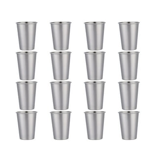 1 Pc 250ml Stainless Steel Double Wall Insulated Coffee Mug with Handle  Stainless Steel Coffee Cup Stainless Steel Espresso Cups Small Camping Mugs  Small Metal Cups for Camping, 2.67 Inch, Silver - Walmart.com