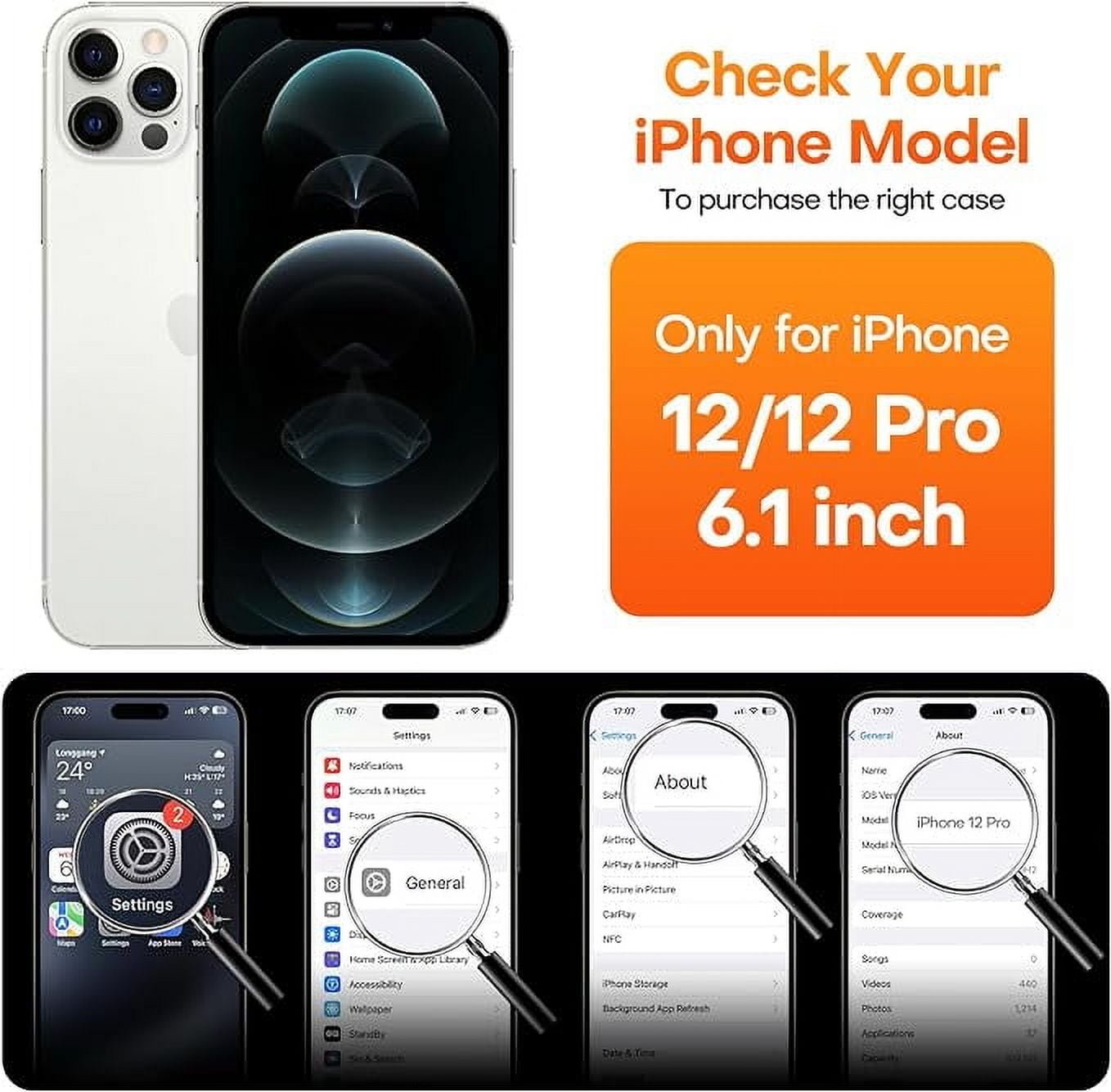 CellEver Heavy-Duty Silicone Case for iPhone 12/12 Pro - Two Shatterproof Glass Screen Protectors, Military Drop Protection, Scratch-Free Interior, Light Mint