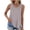 #03Light Gray, variant on Womens Tank Tops Summer Loose Sleeveless Tops Ribbed Trim Scoop Neck Curved Hem Orange M