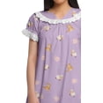 thumbnail image 2 of Moomaya WoMen's V-Neck Nursing Sleepwear Printed Cotton A-Line Nightdress, 2 of 5