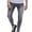 Cotton Black, variant on Herrnalise Men's Ripped Jeans New Fashion Day Button Zipper Pocketed Personality Trousers For Gray,S