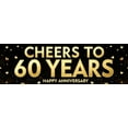 thumbnail image 4 of LUUFILx 60th Birthday Backdrop Banner Party Decoration Cheers to 60 Years Background Decorations Celebration Event Supplies Photography Props, 4 of 8