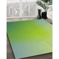 thumbnail image 2 of Ahgly Company Indoor Rectangle Patterned Green Abstract Area Rugs, 3' x 5', 2 of 6
