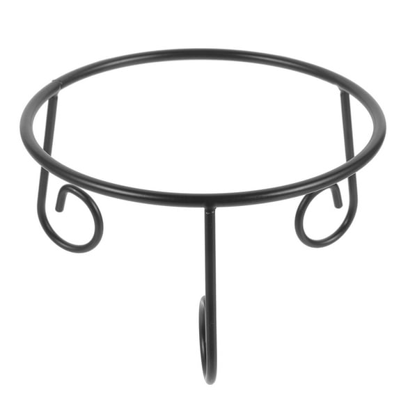 Crystal Stand Sphere Rack Balls Holder Garden Gazing Globes Black