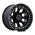 thumbnail image 2 of 20x10 Fuel FC873 Charger Gloss Black Brushed Face Dark Tint Wheel 8x180 (-18mm), 2 of 3