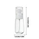 thumbnail image 4 of Botella pulverizadora portátil, atomizador superfino, diseño de plástico a prueba de fugas, tamaño compacto para viajes, para uso en oficinas y hoteles, botella de agua recargable,, 4 of 7