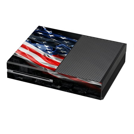 Skins Decals For Xbox One Console / American Flag Waving