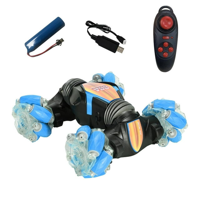 Auto acrobático a control remoto HUOGUO con sensor de gestos para niños