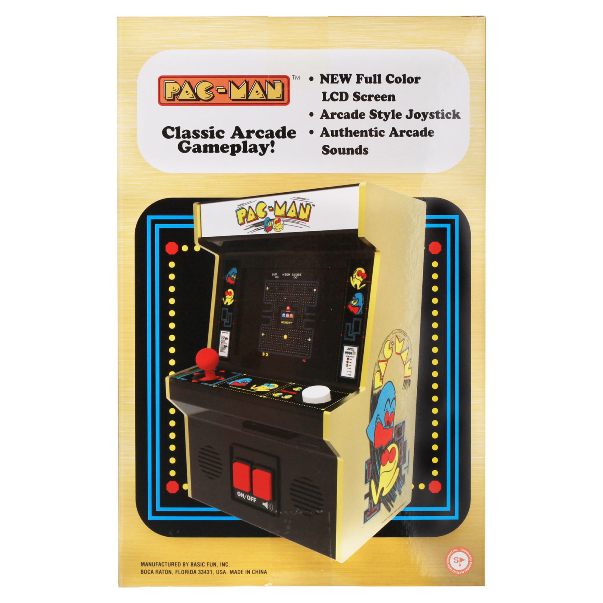 Arcade Classics - Pac-Man™ 40th Aniversary Retro Mini Arcade Game - Gold Edition (Walmart Exclusive) - image 5 of 7