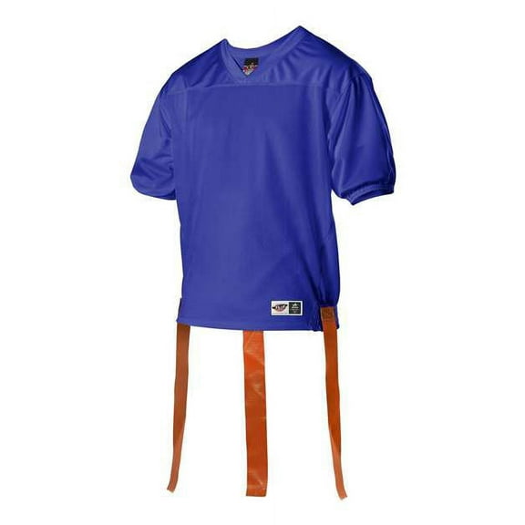 Alleson Athletic 762FFJY Youth Hero Flag Football Jersey-Royal/ Royal-L