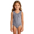 thumbnail image 3 of LILIYA Girls Bathing Suit Sun UPF 50+ Cute Two Piece Swimsuits For Girls With Ruffle Skirt And Rash Guard Top, 3 of 6