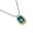 hope shape, variant on Elegant Women's Necklace Accessory Featuring Colorful Cotton Rope And Protective Peppers Devil Eye Pendant for Parties