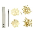 thumbnail image 3 of Kit de rebabas de remaches de cobre Bling Bling herramienta artesanal de cuero, 3 of 12