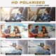 thumbnail image 3 of Gafas de sol steampunk polarizadas redondas grises plateadas vintage para hombres y mujeres con protección UV400 oso de fresa Electrónica, 3 of 5