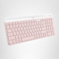 thumbnail image 2 of Logitech K580 Multi-Device Slim Wireless Keyboard, Built-in Cradle for Device; for Laptop, Tablet, Desktop, Smartphone, Win/Mac, Bluetooth/Receiver,, 2 of 12