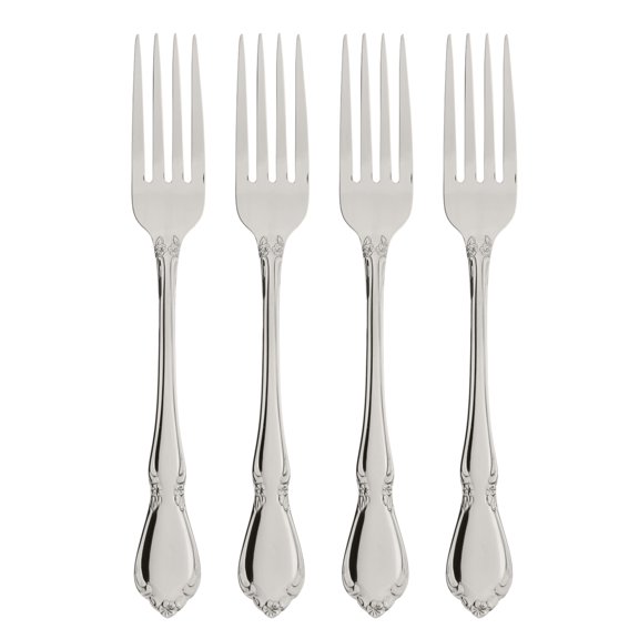 Oneida Chateau 18/10 Stainless Steel Dinner Forks (4 Count)