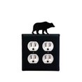 thumbnail image 1 of Village Wrought Iron EOO-14 Housse de Sortie Ours Double - Noir, 1 of 3
