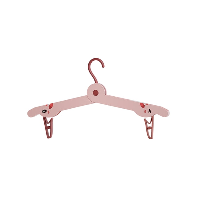 fheaev Foldable Hanger Portable Multifunctional Change Travel Home Hanger Space Saving Organizer